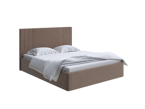 Кровать 120х190 Liberty - Аккуратная мягкая кровать в обивке из мебельной ткани