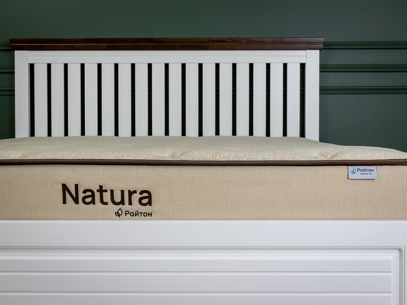 Матрас Natura Comfort F 90x200 Трикотаж Linen Natura - Двусторонний матрас с жесткой поддержкой позвоночника