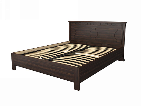 Кровать Milena-М-тахта с подъемным механизмом - Кровать в классическом стиле из массива с подъемным механизмом.